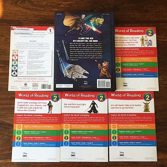 5-Minute Star Wars Stories + Level Books for Early Readers DK World of Reading - Picture 2 of 11